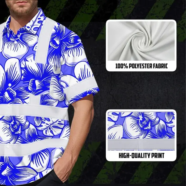 hi-vis-hawaiian-shirt-reflective-tapes-blue-neon-white-orchid-custom-4451d.webp