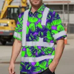 hi-vis-hawaiian-shirt-reflective-tapes-green-neon-violet-orchid-87b72.webp