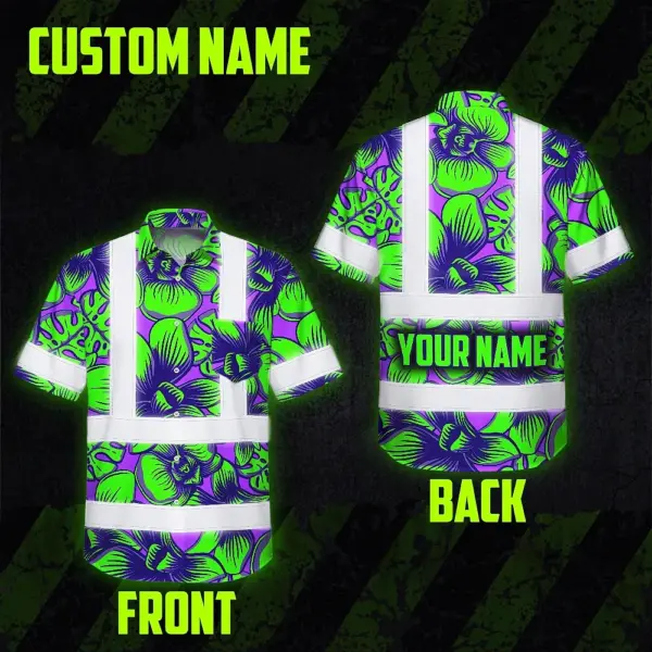 hi-vis-hawaiian-shirt-reflective-tapes-green-neon-violet-orchid-9c4ce.webp