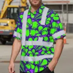 hi-vis-hawaiian-shirt-reflective-tapes-green-neon-violet-plumeria-0600b.webp