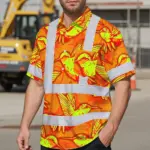 hi-vis-hawaiian-shirt-reflective-tapes-green-neon-violet-plumeria-5e12d.webp