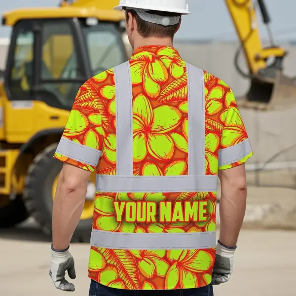 hi-vis-hawaiian-shirt-reflective-tapes-orange-neon-lime-plumeria-f3dc3.webp