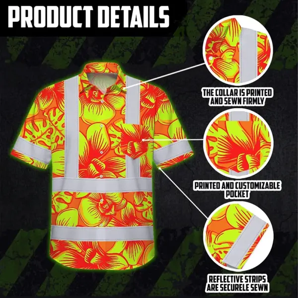 hi-vis-hawaiian-shirt-reflective-tapes-orange-neon-yellow-orchid-aa589.webp