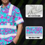 hi-vis-hawaiian-shirt-reflective-tapes-pink-neon-blue-plumeria-80eed.webp