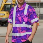 hi-vis-hawaiian-shirt-reflective-tapes-pink-neon-violet-hummingbird-8b812.webp