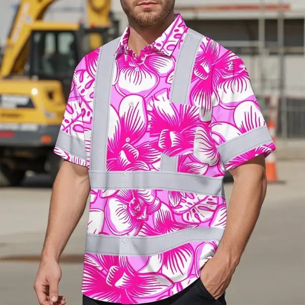 hi-vis-hawaiian-shirt-reflective-tapes-pink-neon-white-orchid-custom-2eba7.webp
