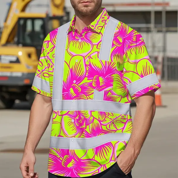 hi-vis-hawaiian-shirt-reflective-tapes-pink-neon-yellow-orchid-35fd9.webp