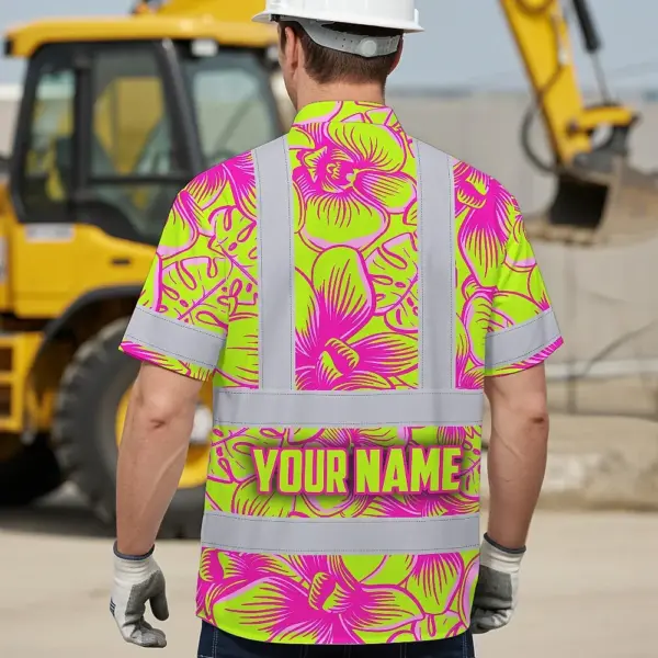 hi-vis-hawaiian-shirt-reflective-tapes-pink-neon-yellow-orchid-92132.webp