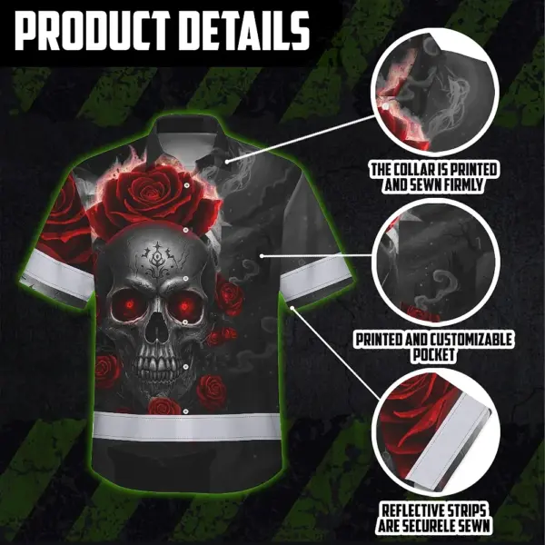 hi-vis-hawaiian-shirt-reflective-tapes-red-neon-grey-skull-custom-1a562.webp