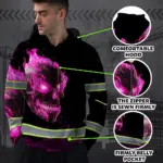 hi-vis-hoodie-reflective-tapes-pink-neon-skull-custom-name-safety-0984c.webp