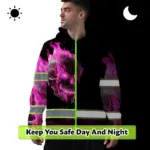 hi-vis-hoodie-reflective-tapes-pink-neon-skull-custom-name-safety-471c8.webp