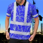 hi-vis-polo-shirt-reflective-tapes-blue-neon-flowers-custom-name-65622.webp