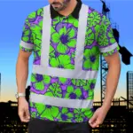 hi-vis-polo-shirt-reflective-tapes-green-neon-and-violet-flowers-80766.webp