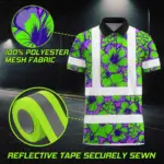 hi-vis-polo-shirt-reflective-tapes-green-neon-and-violet-flowers-e901c.webp