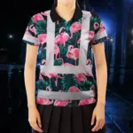 hi-vis-polo-shirt-reflective-tapes-hawaii-flamingo-custom-name-9db2d.webp