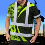hi-vis-polo-shirt-reflective-tapes-hawaiian-polynesian-tribal-custom-ab751.webp