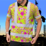 hi-vis-polo-shirt-reflective-tapes-pink-neon-and-lime-flowers-custom-7928c.webp