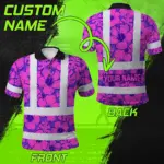 hi-vis-polo-shirt-reflective-tapes-violet-neon-and-pink-flowers-b0a91.webp