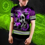 hi-vis-polo-shirt-reflective-tapes-violet-neon-smoke-skull-custom-d3740.webp