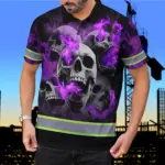 hi-vis-polo-shirt-reflective-tapes-violet-neon-smoke-skull-custom-e05fa.webp