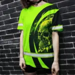 hi-vis-shirt-reflective-tapes-blue-neon-skull-fire-custom-name-b5724.webp