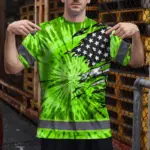 hi-vis-shirt-reflective-tapes-green-tie-dye-us-flag-scratch-custom-a8a24.webp