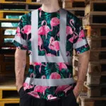 hi-vis-shirt-reflective-tapes-hawaii-flamingo-custom-name-safety-90aa4.webp