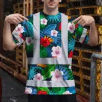 hi-vis-shirt-reflective-tapes-neon-pink-flowers-custom-name-3-4aec6.webp