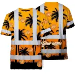 hi-vis-shirt-reflective-tapes-orange-and-black-flowers-custom-name-451e3.webp