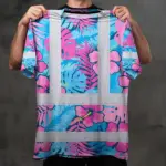 hi-vis-shirt-reflective-tapes-pink-neon-and-blue-flowers-custom-name-f8ffd.webp