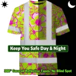 hi-vis-shirt-reflective-tapes-pink-neon-and-lime-flowers-custom-name-1cedc.webp