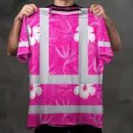 hi-vis-shirt-reflective-tapes-pink-neon-flowers-custom-name-safety-65816.webp