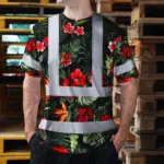 hi-vis-shirt-reflective-tapes-red-neon-flowers-custom-name-safety-c2435.webp