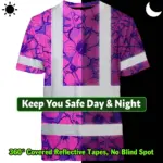 hi-vis-shirt-reflective-tapes-violet-neon-and-pink-flowers-custom-5b487.webp
