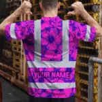 hi-vis-shirt-reflective-tapes-violet-neon-and-pink-flowers-custom-c2b14.webp