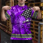 hi-vis-shirt-reflective-tapes-violet-tie-dye-us-flag-scratch-custom-b8afd.webp