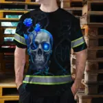 hi-vis-t-shirt-reflective-tapes-blue-neon-skull-custom-name-safety-ecc09.webp
