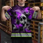 hi-vis-t-shirt-reflective-tapes-violet-neon-smoke-skull-custom-name-f0b76.webp