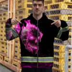 hi-vis-zip-hoodie-reflective-tapes-pink-neon-skull-custom-name-ba70b.webp