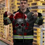 hi-vis-zip-hoodie-reflective-tapes-red-neon-grey-skull-custom-name-6fc14.webp