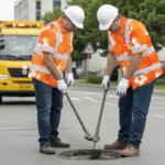 Hi-Vis-Hawaiian-Shirt-Reflective-Tapes-Orange-Neon-Custom-Name-Safety-Workwear-For-Workers,-Truckers,-Operators-5