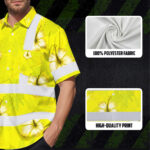 Hi-Vis-Hawaiian-Shirt-Reflective-Tapes-Yellow-Neon-Custom-Name-Safety-Workwear-For-Workers,-Truckers,-Operators-7