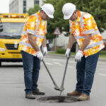Hi-Vis-Hawaiian-Shirt-Reflective-Tapes-Yellow-Neon-Flowers-Custom-Name-Safety-Workwear-For-Workers,-Truckers,-Operators-5