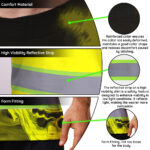 Hi-Vis-T-Shirt-Reflective-Tapes-Black-And-Yellow-Neon-Skull-Custom-Name-Safety-Workwear-For-Workers,-Truckers,-Operators-8