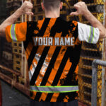 Hi-Vis-T-Shirt-Reflective-Tapes-Orange-Neon-Skull-Custom-Name-Safety-Workwear-For-Bikers,-Workers,-Truckers,-Operators-4
