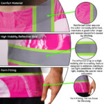 Hi-Vis-T-Shirt-Reflective-Tapes-Pink-Neon-White-Skull-Custom-Name-Safety-Workwear-For-Workers,-Truckers,-Operators-8