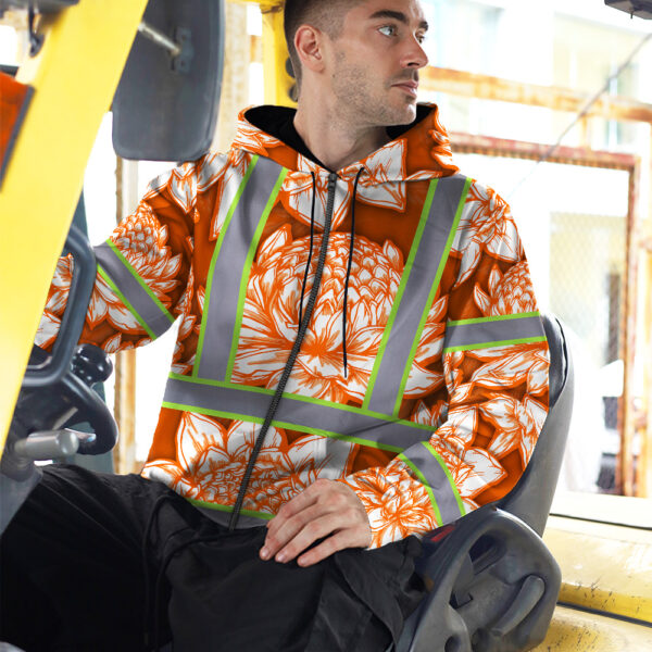 Hi-Vis-Zip-Hoodie-Reflective-Tapes-Orange-Neon-White-Protea-Custom-Name-Safety-Workwear-For-Workers,-Truckers,-Operators-3
