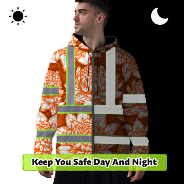 Hi-Vis-Zip-Hoodie-Reflective-Tapes-Orange-Neon-White-Protea-Custom-Name-Safety-Workwear-For-Workers,-Truckers,-Operators-7