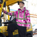 Hi-Vis-Zip-Hoodie-Reflective-Tapes-Pink-Neon-White-Protea-Custom-Name-Safety-Workwear-For-Workers,-Truckers,-Operators-6