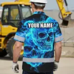 hi-vis-hawaiian-shirt-reflective-tapes-blue-neon-skull-fire-custom-4b5b8.webp